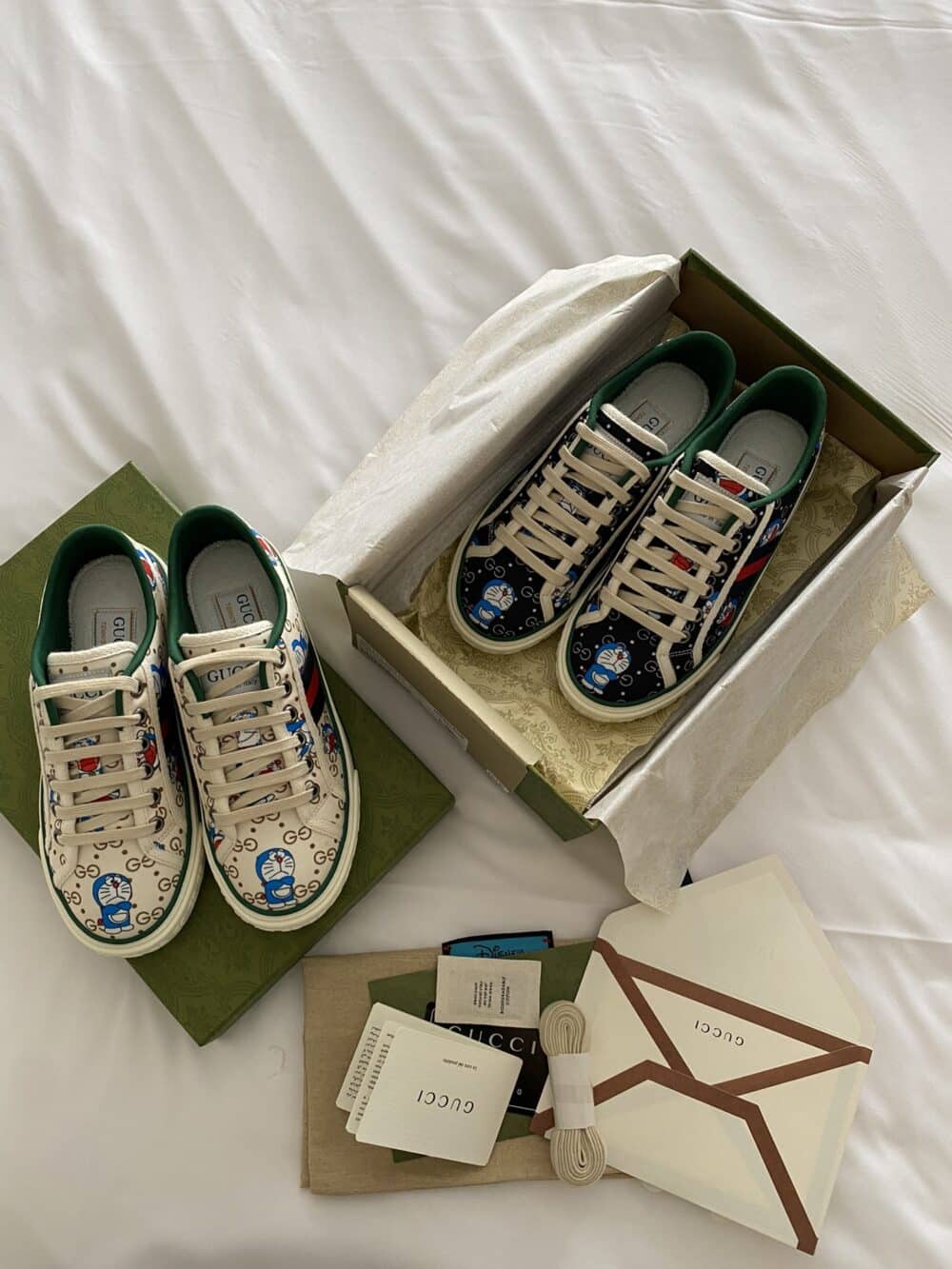 GUCCI TENNIS 1977 DORAEMON SNEAKER WHITE - Image 7