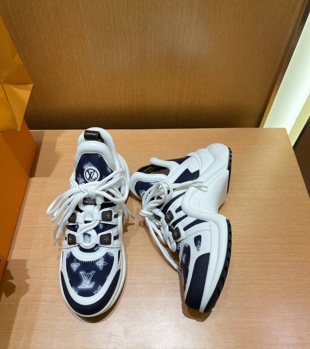 LOUIS VUITTON ARCHLIGHT SNEAKER DARK BLUE 1A9RX9 - Image 9