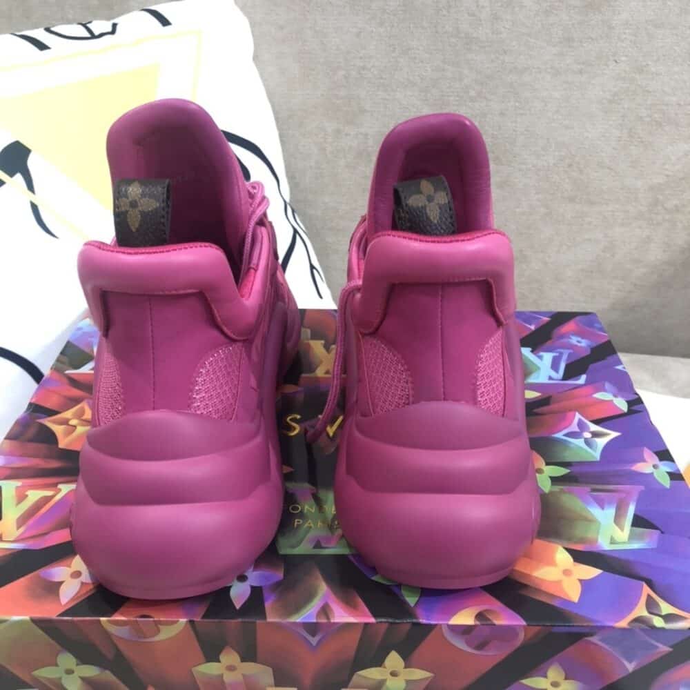LOUIS VUITTON ARCHLIGHT SNEAKER TRAINER ROSE 1A882K - Image 3