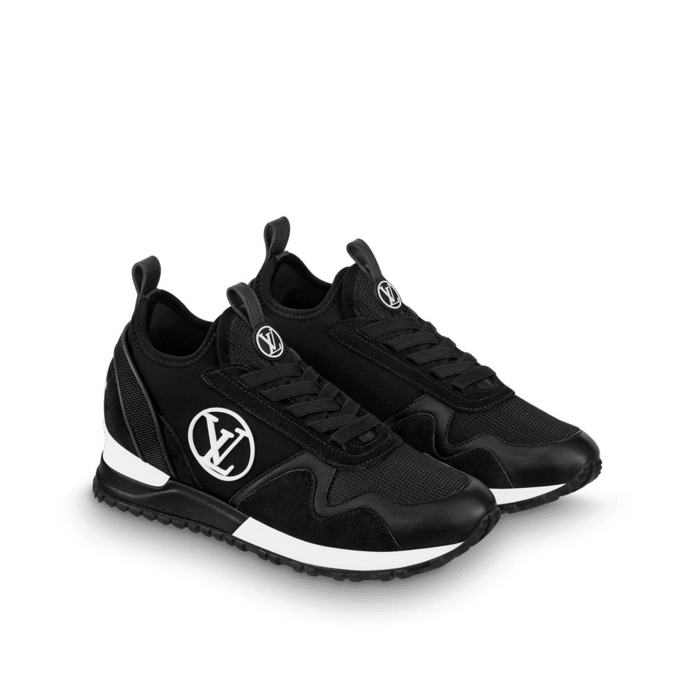 LOUIS VUITTON RUN AWAY SNEAKER BLACK 1A9ER7