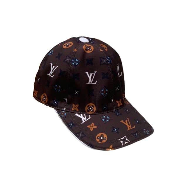 LOUIS VUITTON MONOGRAM PATTERN CAP BROWN