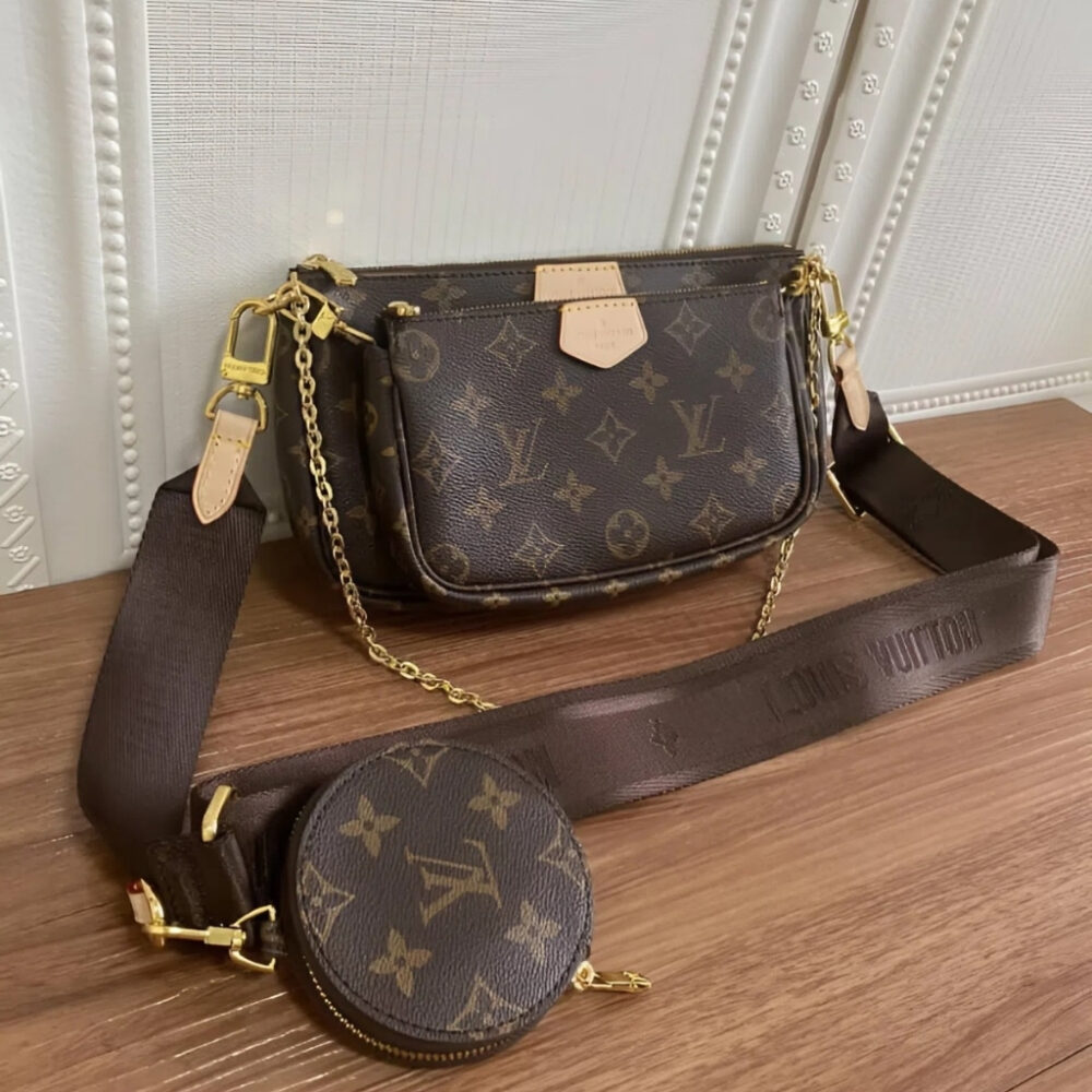 Alternative view of Louis Vuitton Multi Pochette Accessoires Monogram Canvas Brown 24Cm