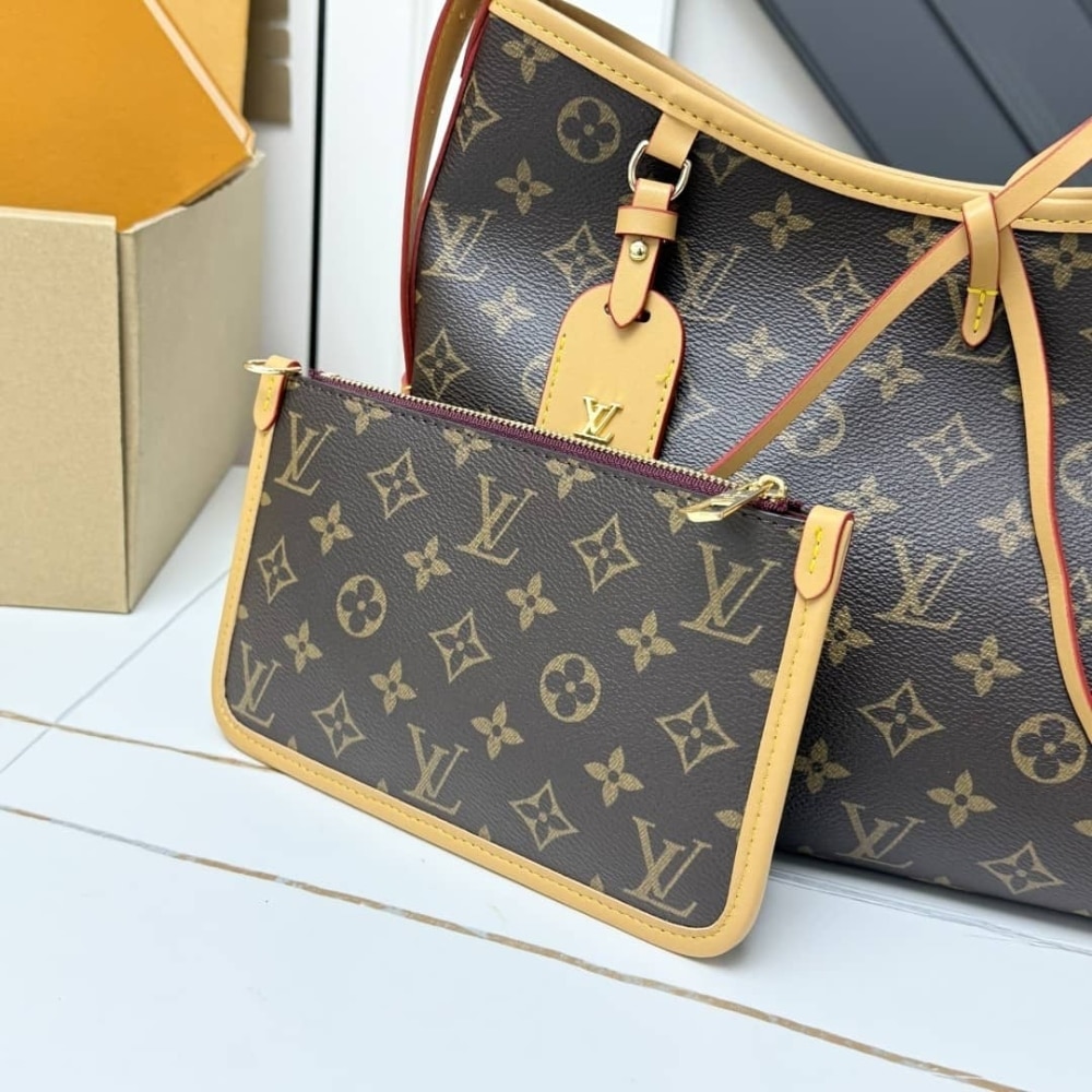 LOUIS VUITTON CARRYALL PM MONOGRAM CANVAS 29CM M46203 - Image 6