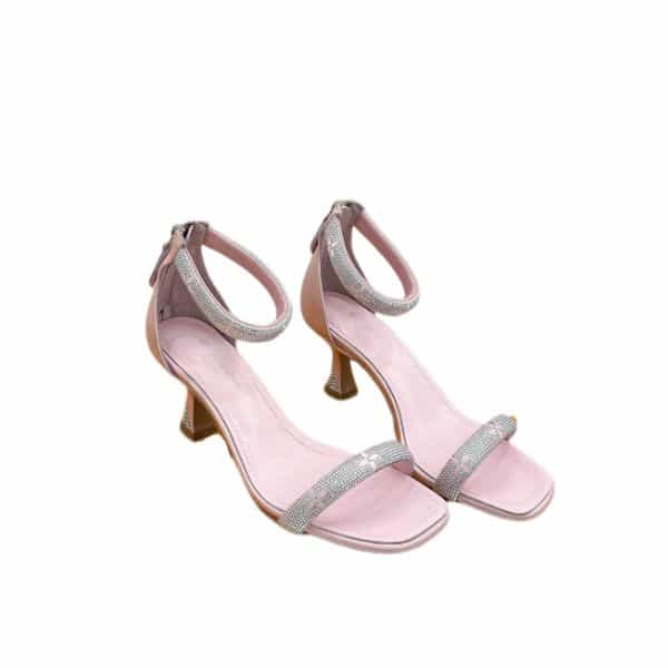 LOUIS VUITTON SPARKLE SANDAL LIGHT PINK