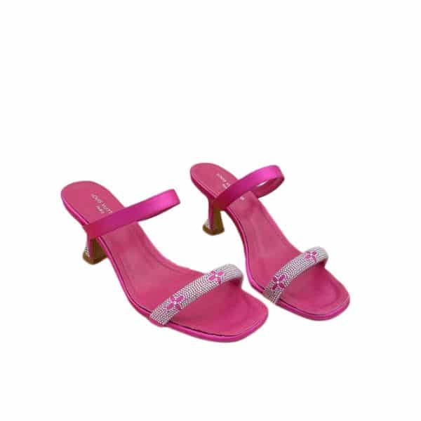 LOUIS VUITTON SPARKLE MULE PINK