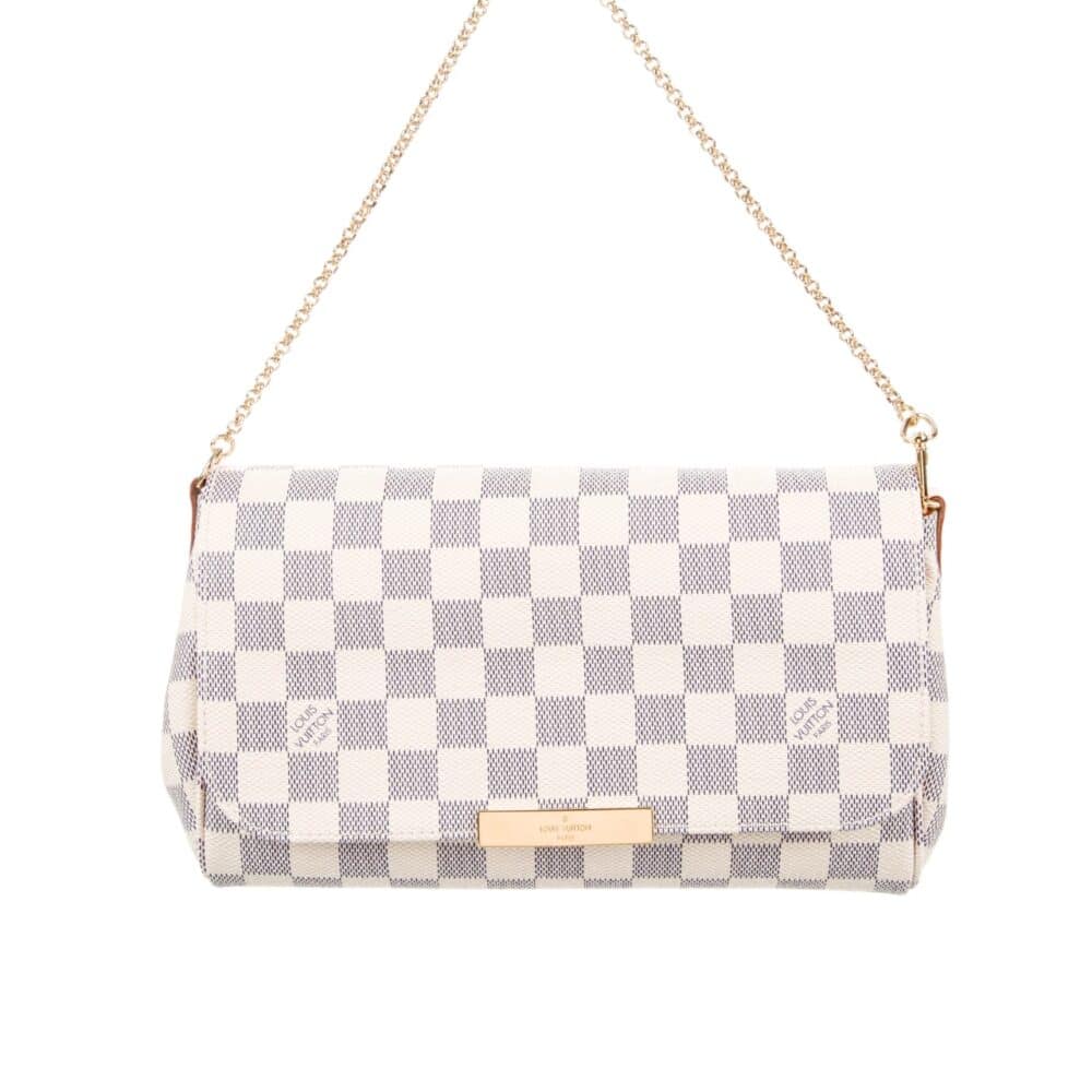 LOUIS VUITTON FAVORITE MM DAMIER AZUR 26CM
