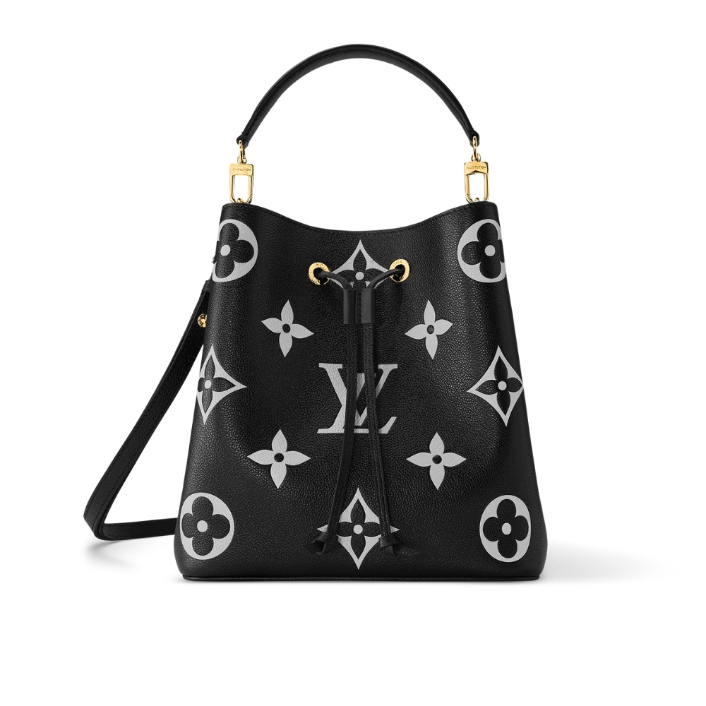 Louis Vuitton Néonoé MM Black 25Cm M45497