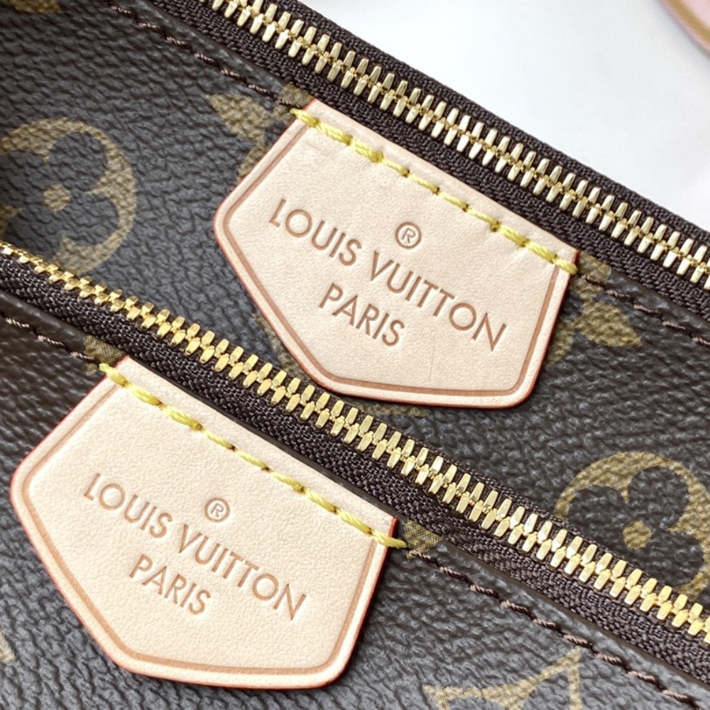 LOUIS VUITTON MULTI POCHETTE ACCESSOIRES ROSE CLAIR 24CM M44840 - Image 4