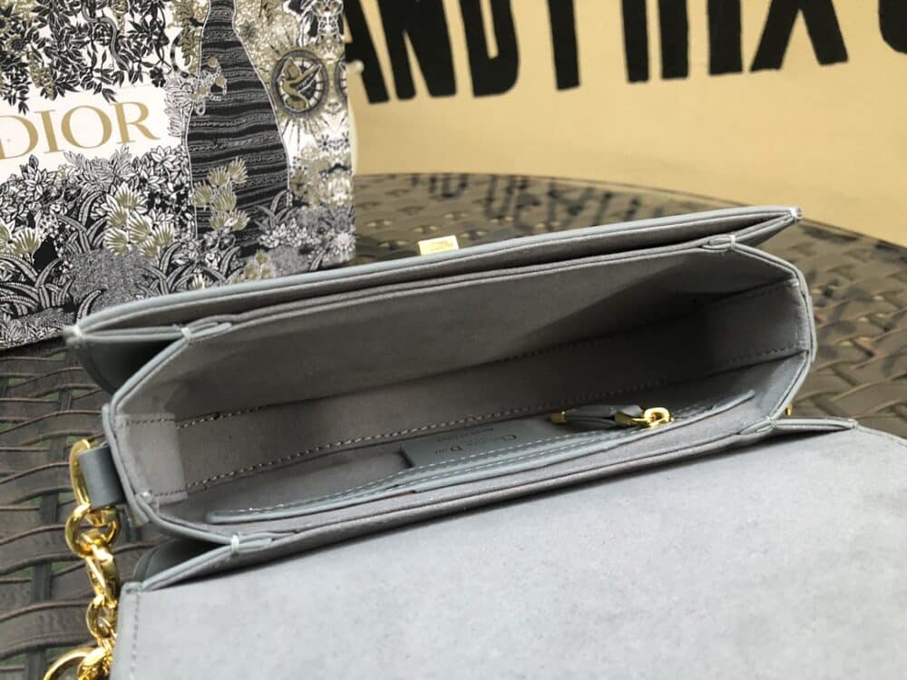 Alternative view of DIOR 30 MONTAIGNE AVENUE BAG BLUE 22CM M9260UMOAM47G