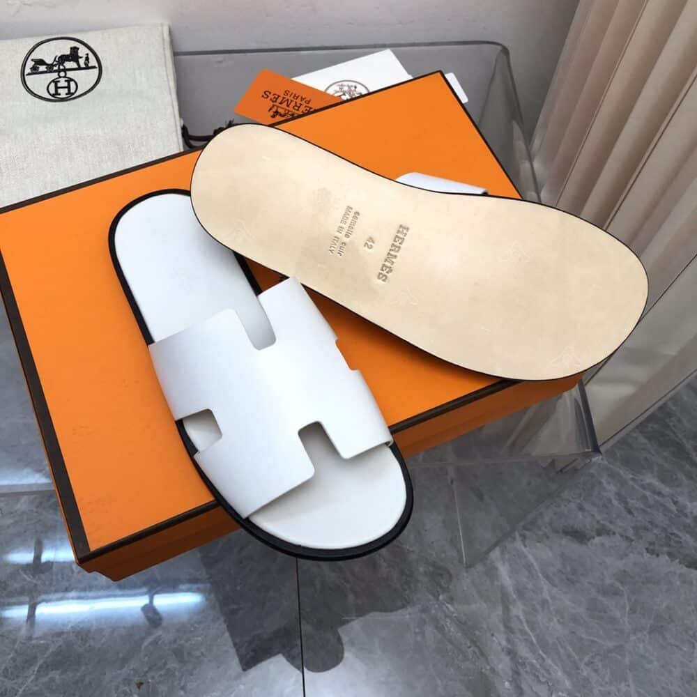 HERMES IZMIR SANDAL WHITE H041141ZH02400 - Image 3