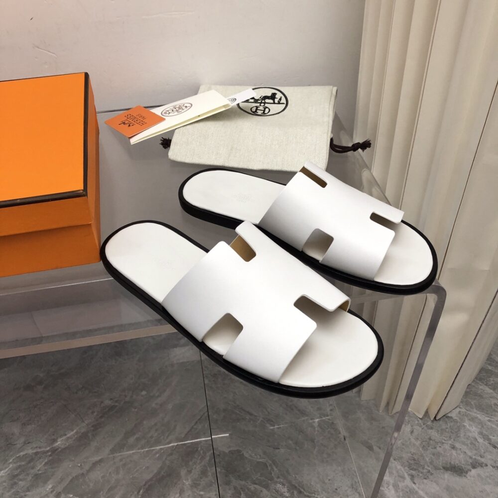HERMES IZMIR SANDAL WHITE H041141ZH02400 - Image 7