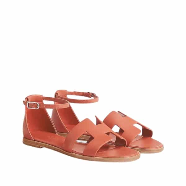 HERMES SANTORINI SANDAL PINK