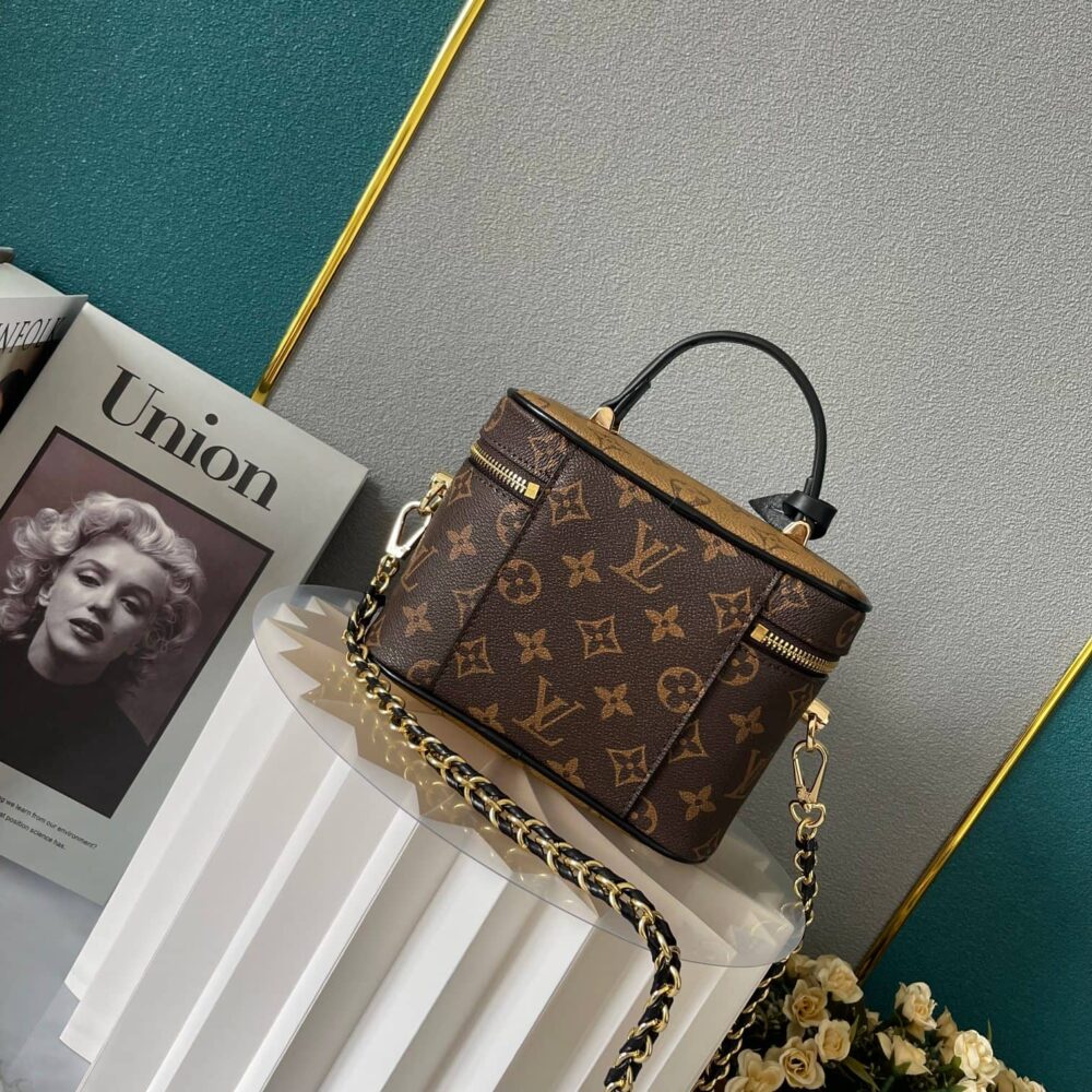 LOUIS VUITTON VANITY PM MONOGRAM BROWN 19CM M45598 - Image 3