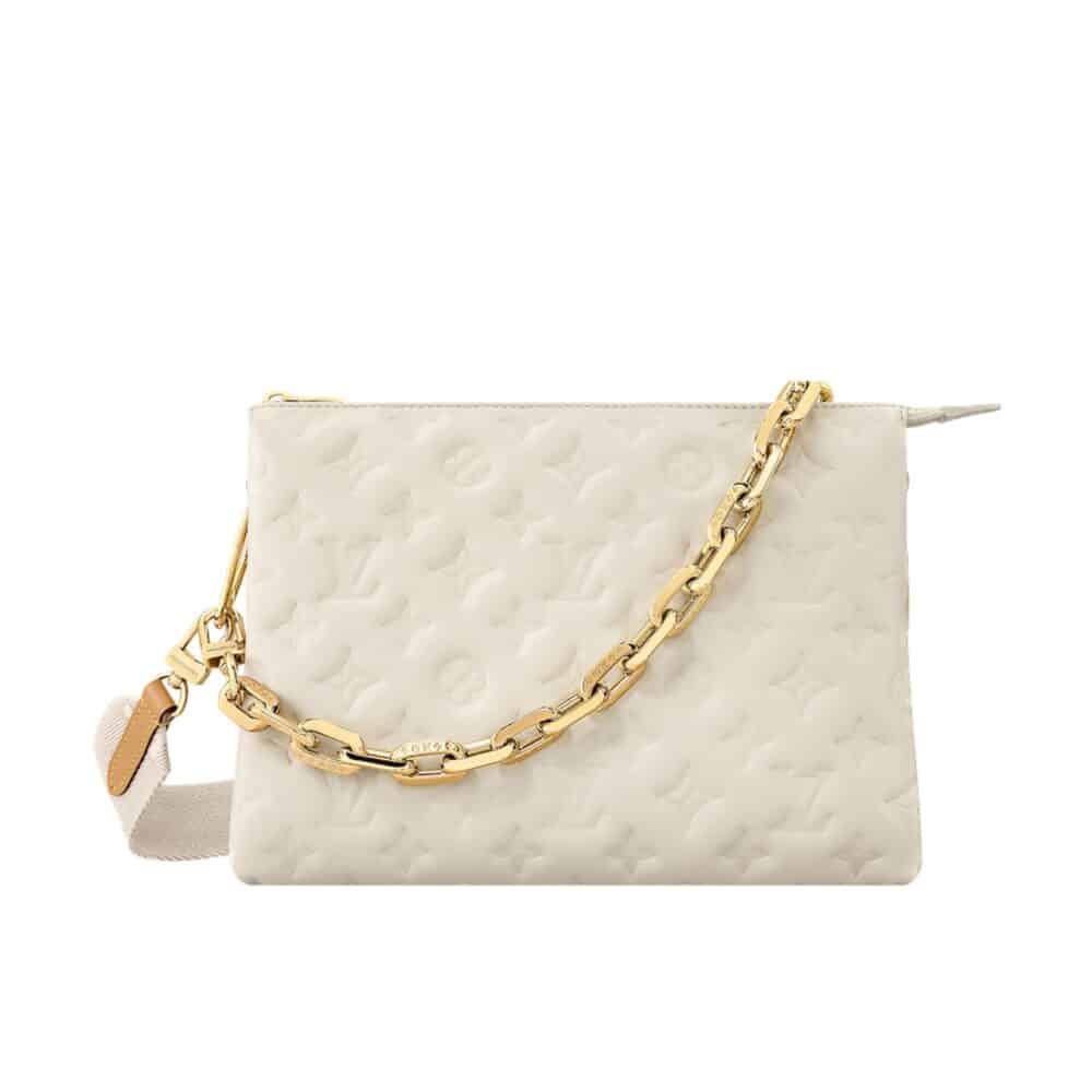 LOUIS VUITTON COUSSIN PM CREAM 26CM M57793