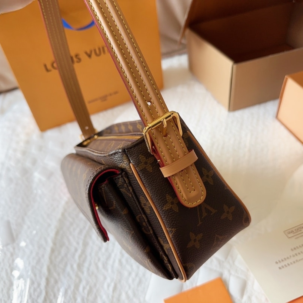 Louis Vuitton Vivacité Monogram Canvas Brown 25Cm M46999 - Image 7