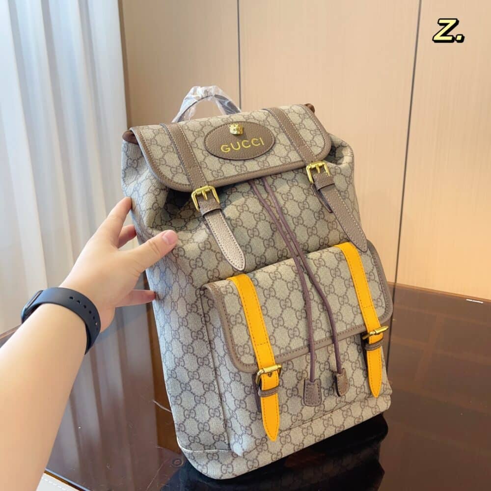 GUCCI SOFT GG SUPREME BACKPACK BEIGE 41CM 473869 K9RIT 8857 - Image 7