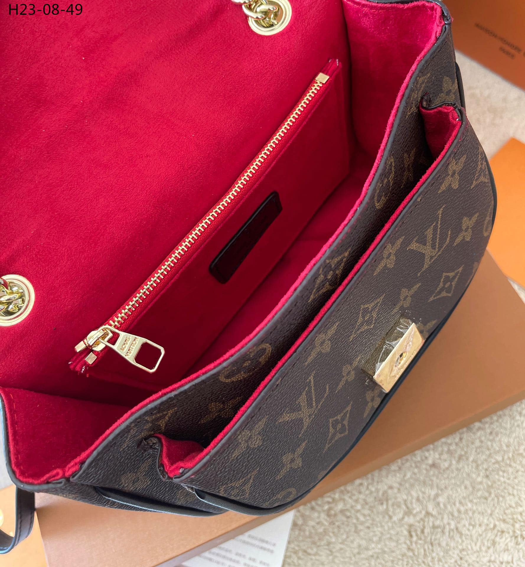 LOUIS VUITTON PASSY MONOGRAM CANVAS 23CM M45592 - Image 9