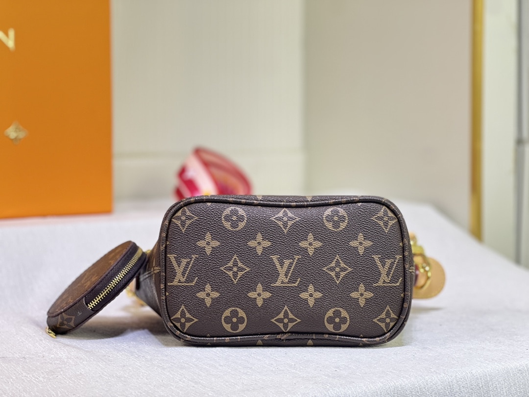 LOUIS VUITTON NEVERFULL BB PINK PEONY 24CM M46786 - Image 3