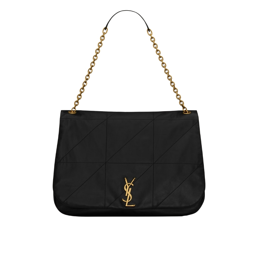 SAINT LAURENT LARGE JAMIE 4 3 IN BLACK 42CM 742431AAB321000