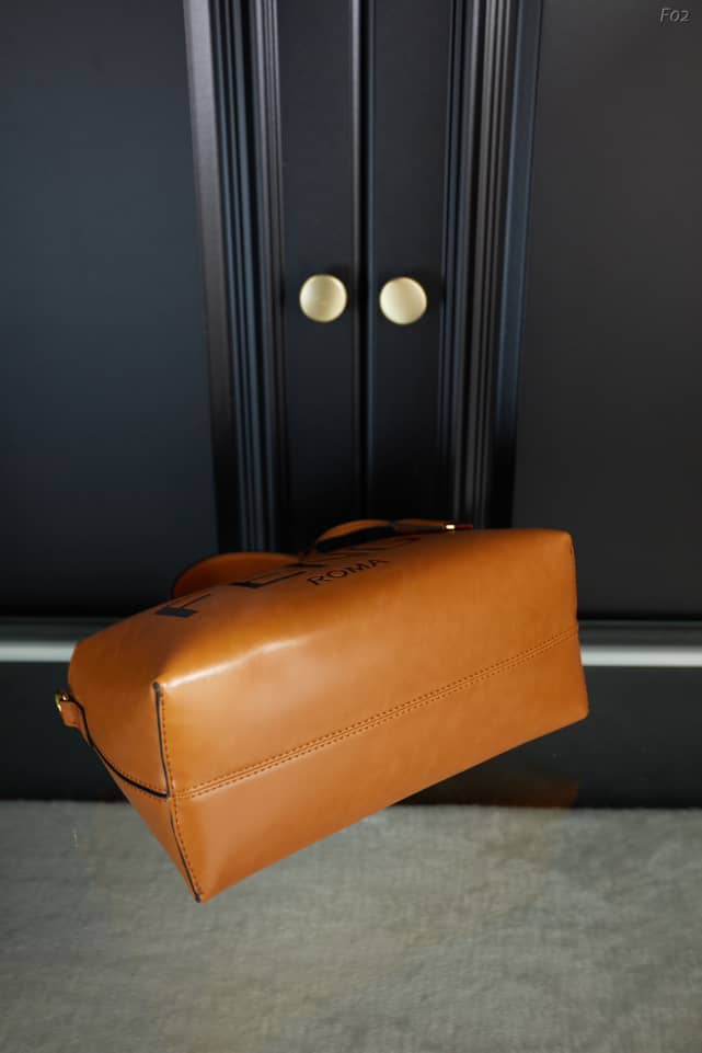 FENDI BY THE WAY MEDIUM BROWN 27CM 8BL146AC9LF0C88 - Image 5