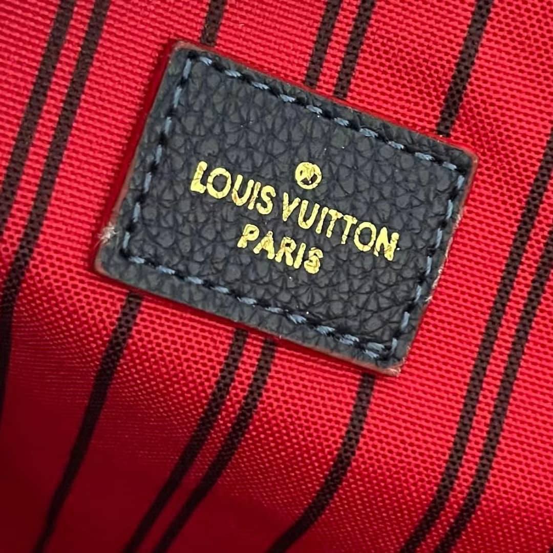 LOUIS VUITTON POCHETTE METIS MONOGRAM EMPREINTE NAVY BLUE 25CM M44071 - Image 8