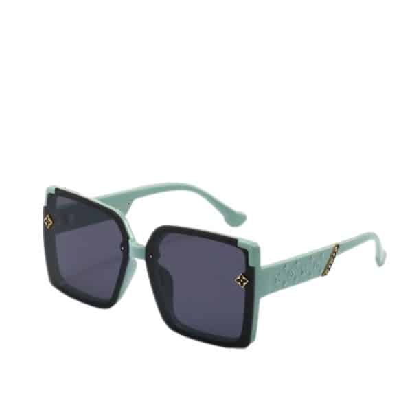 LOUIS VUITTON MONOGRAM SQUARE GLASSES BLUE