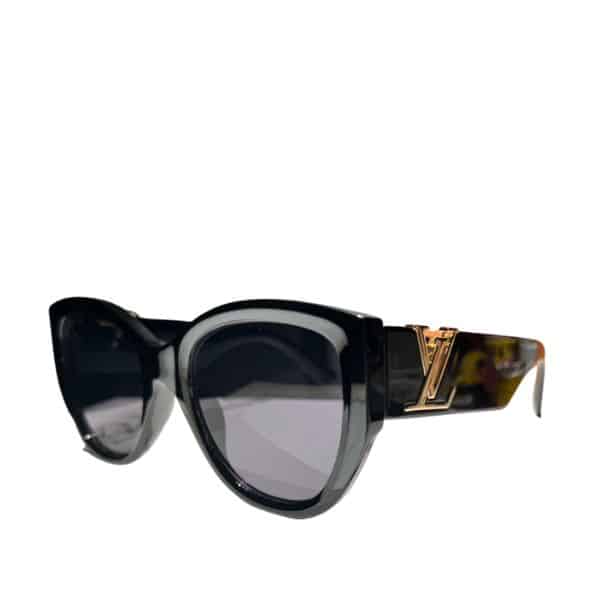 LOUIS VUITTON ICON CAT EYE SUNGLASSES BLACK Z1733W