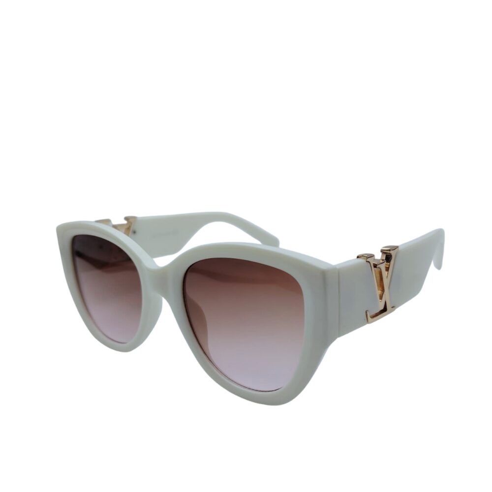 LOUIS VUITTON ICON CAT EYE SUNGLASSES WHITE Z1734W