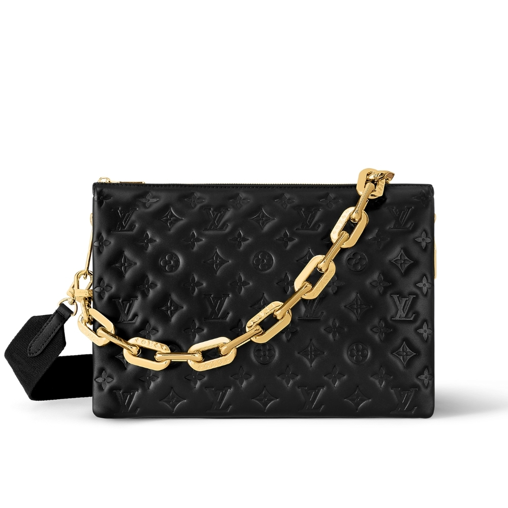 LOUIS VUITTON COUSSIN MM BLACK 34CM M21264