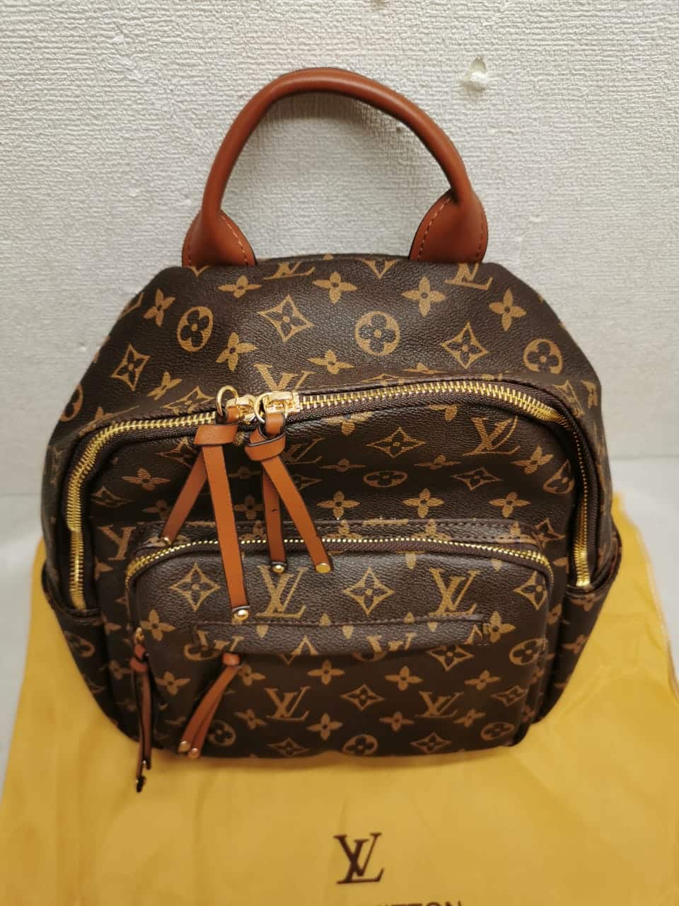 LOUIS VUITTON BACKPACK MONOGRAM DARK BROWN 31CM - Image 4