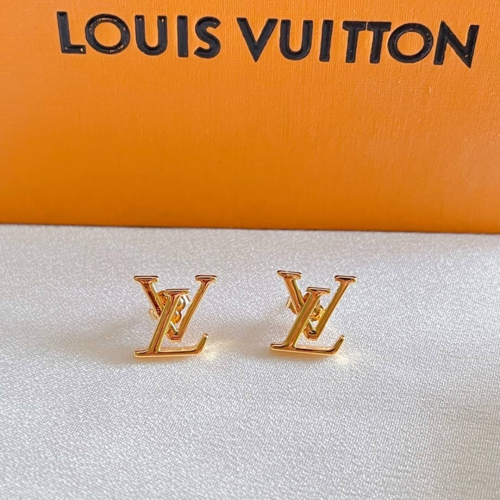 Alternative view of LOUIS VUITTON LV ICONIC EARRINGS GOLD M00743