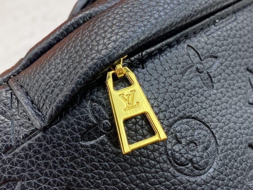 LOUIS VUITTON MONOGRAM EMPREINTE BLACK BUMBAG M44812 - Image 5