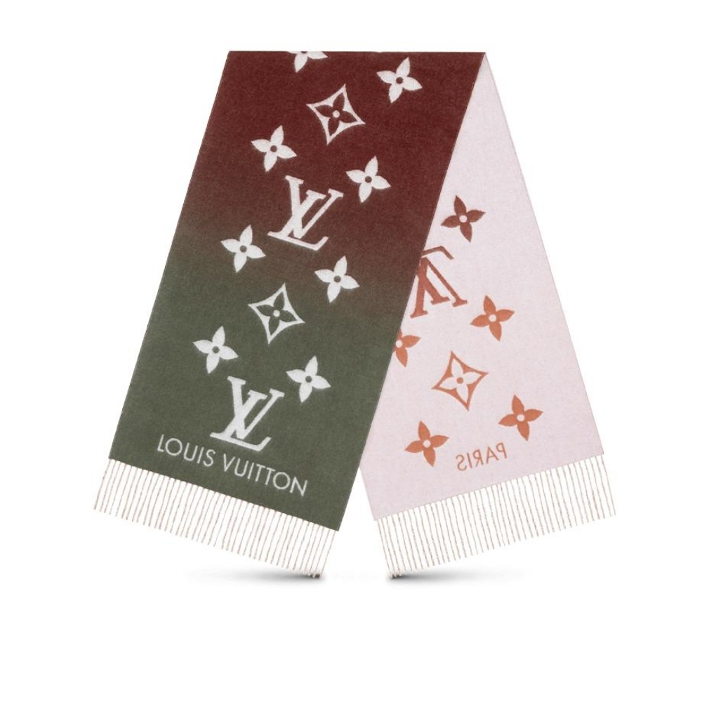 LOUIS VUITTON REYKJAVIK GRADIENT SCARF M76881