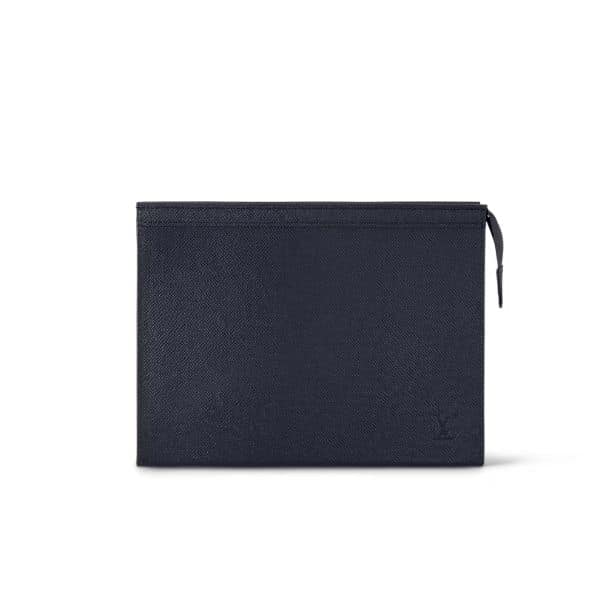 LOUIS VUITTON VOYAGE MM POCHETTE CLUTCH BLACK 26CM M30989