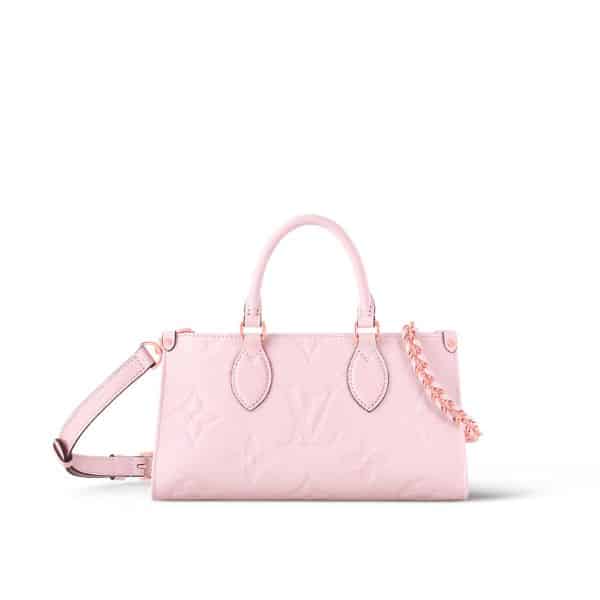LOUIS VUITTON ONTHEGO EAST WEST BAG PINK 25CM