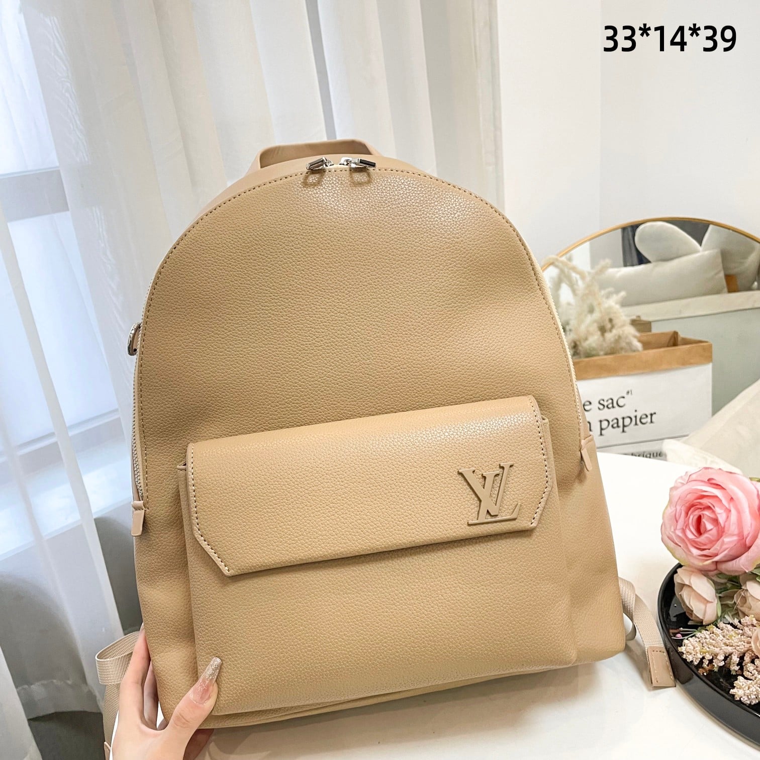 LOUIS VUITTON TAKEOFF BACKPACK PM BEIGE 43CM M23708 - Image 3