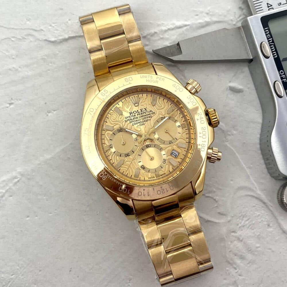 ROLEX COSMOGRAPH DAYTONA PATTERN GOLD 40MM - Image 3