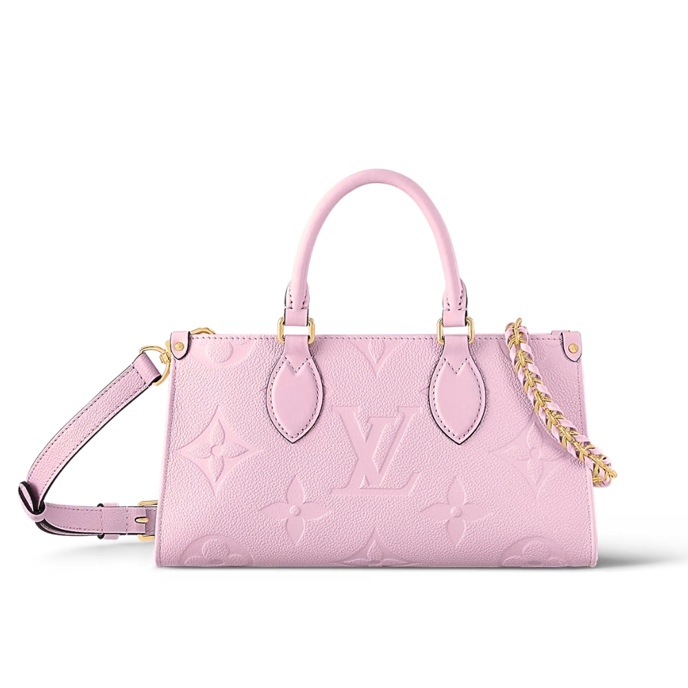 LOUIS VUITTON ONTHEGO EAST WEST BAG PINK 25CM