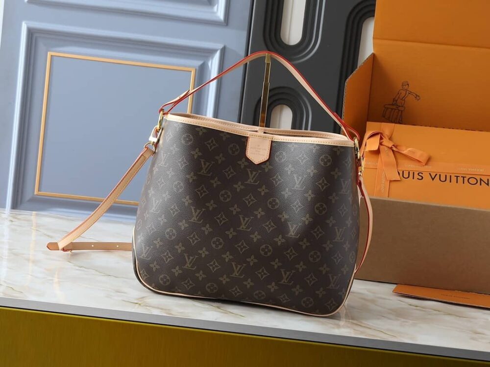 Alternative view of LOUIS VUITTON DELIGHTFUL MONOGRAM BAG BROWN 40CM M40352
