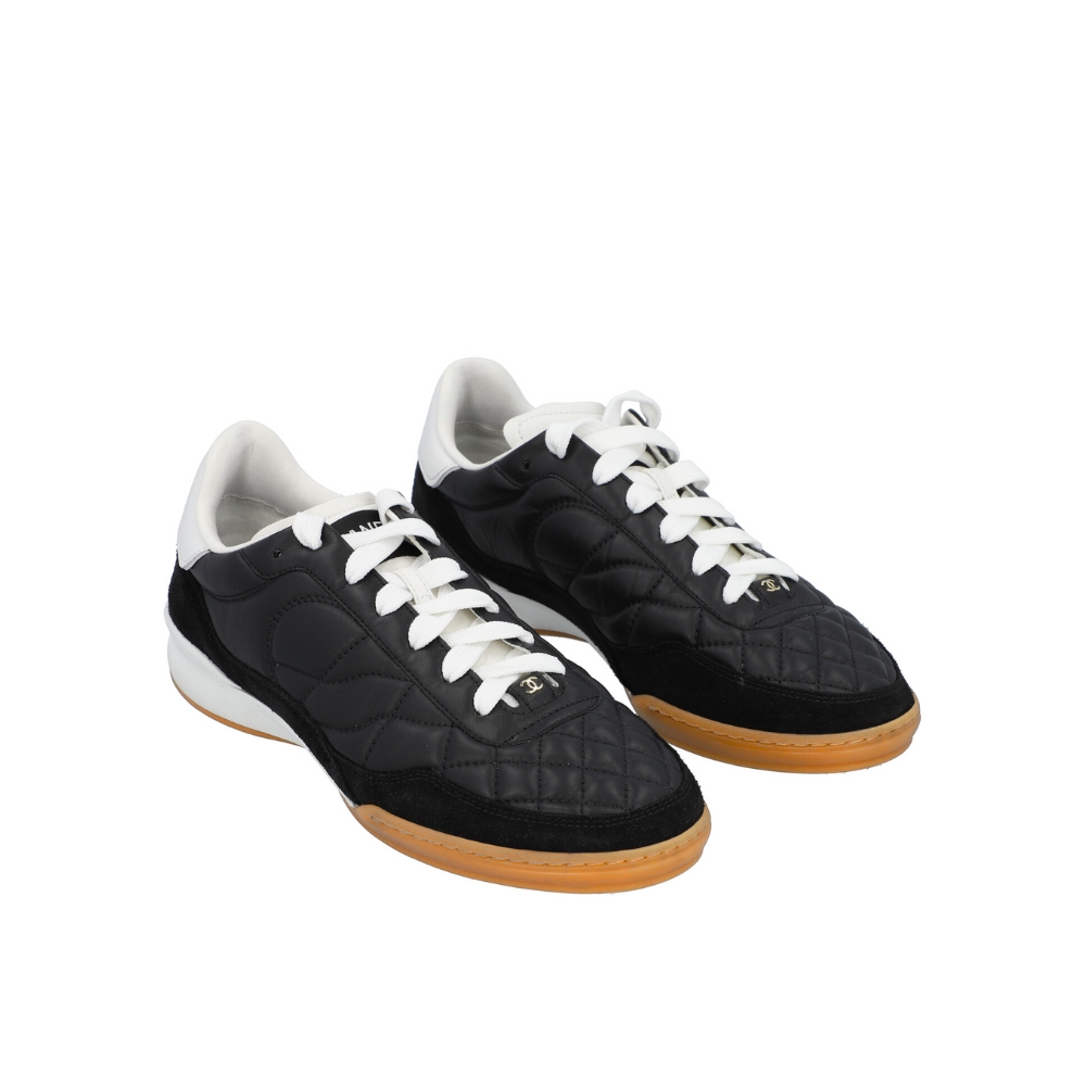 CHANEL SNEAKER SUEDE BLACK