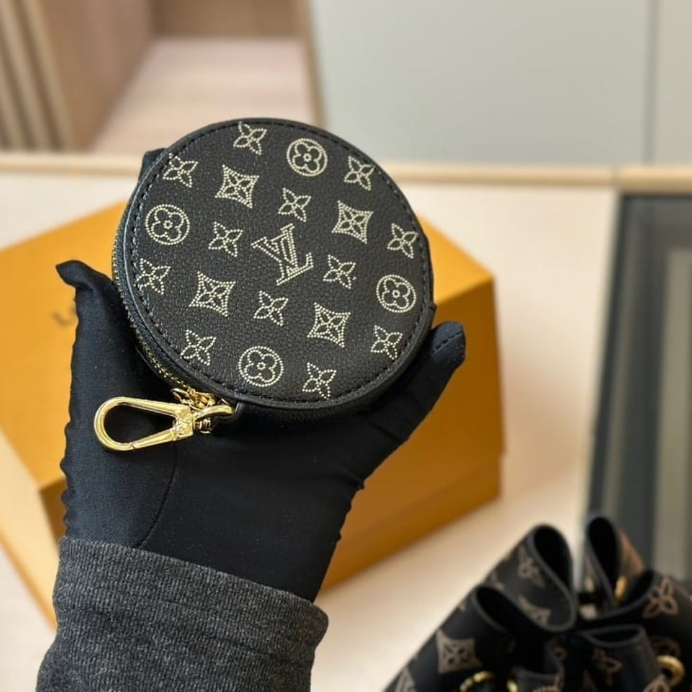 LOUIS VUITTON BELLA MAHINA MONOGRAM BLACK 22CM M23392 - Image 4