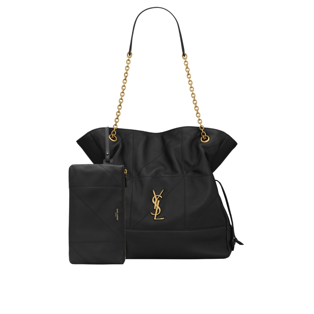 SAINT LAURENT JAMIE 4 3 SHOPPING IN BLACK 34CM 809824AAB321000