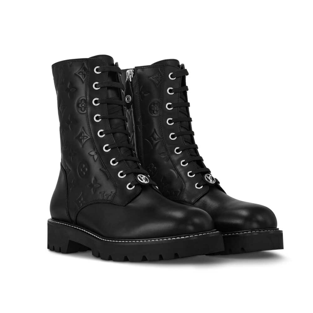 LOUIS VUITTON TERRITORY FLAT RANGER BLACK 1ABUVN