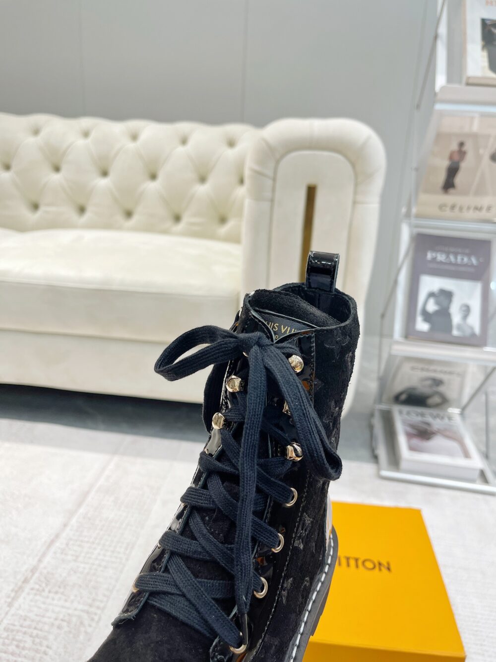 LOUIS VUITTON TERRITORY FLAT RANGER BLACK - Image 3
