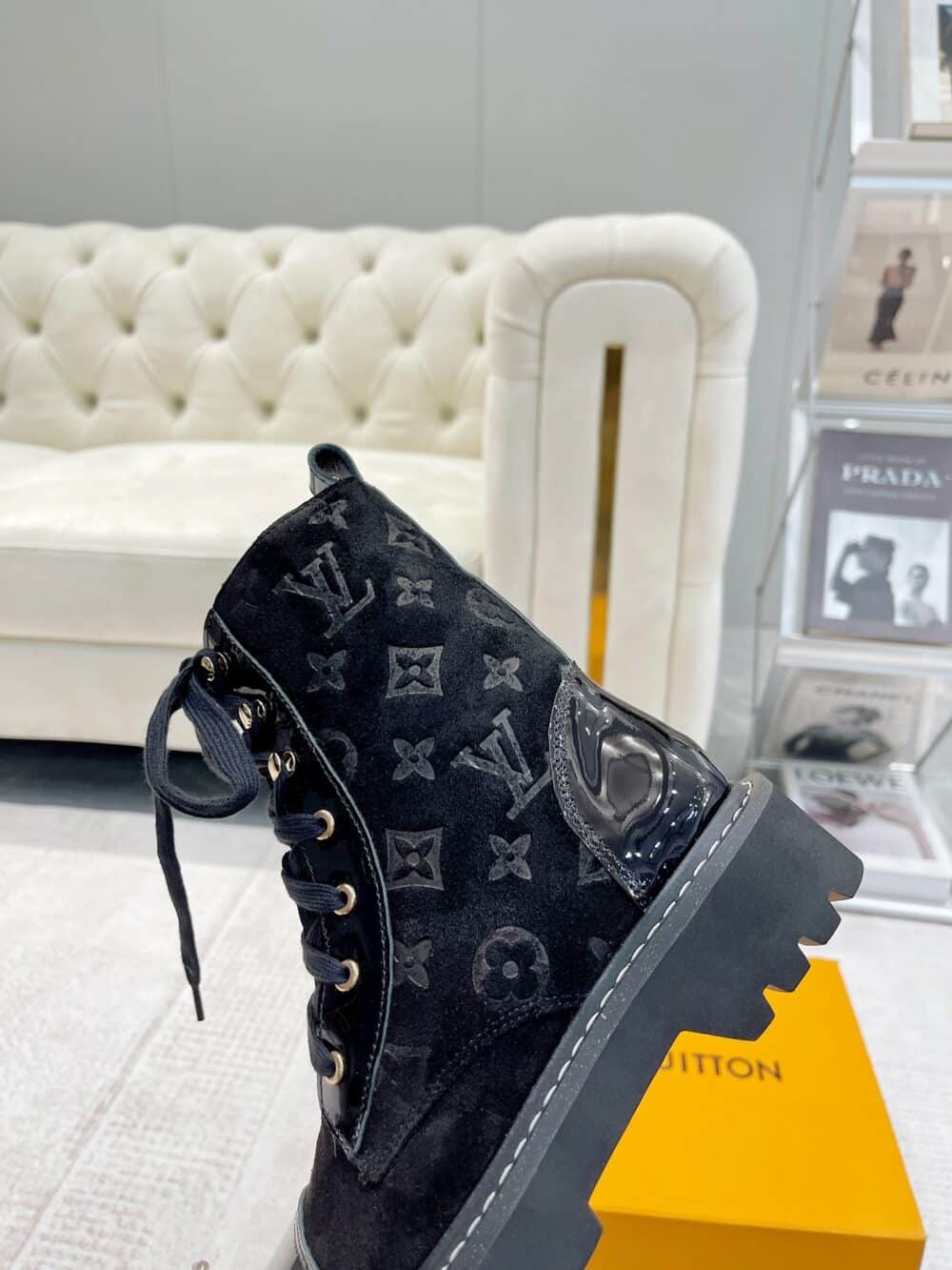 LOUIS VUITTON TERRITORY FLAT RANGER BLACK - Image 5