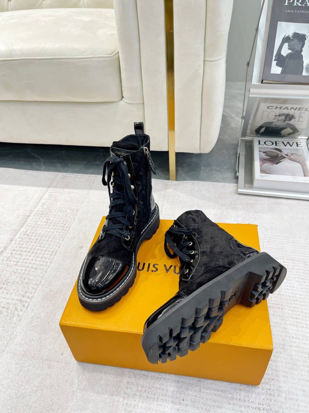 LOUIS VUITTON TERRITORY FLAT RANGER BLACK - Image 7