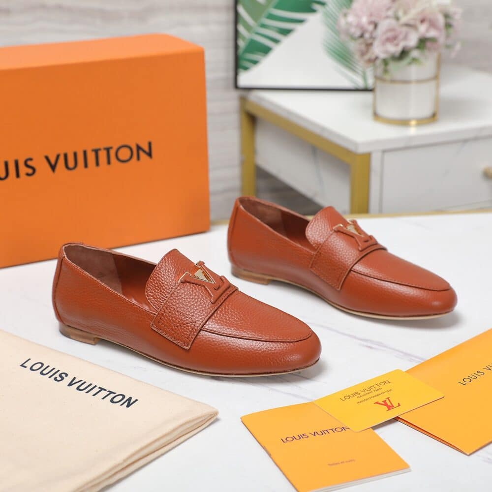 LOUIS VUITTON LV CAPRI LOAFER BROWN 1AC9D3 - Image 6