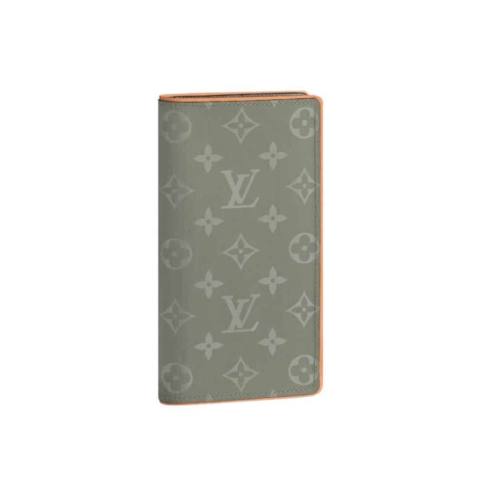 LOUIS VUITTON BRAZZA WALLET GREY 19CM