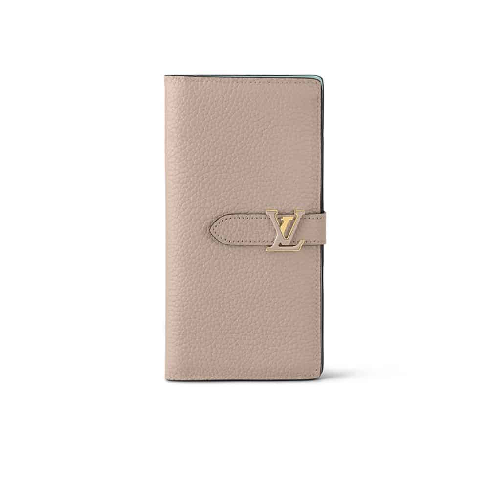 LOUIS VUITTON LV VERTICAL WALLET BEIGE 19CM M81367