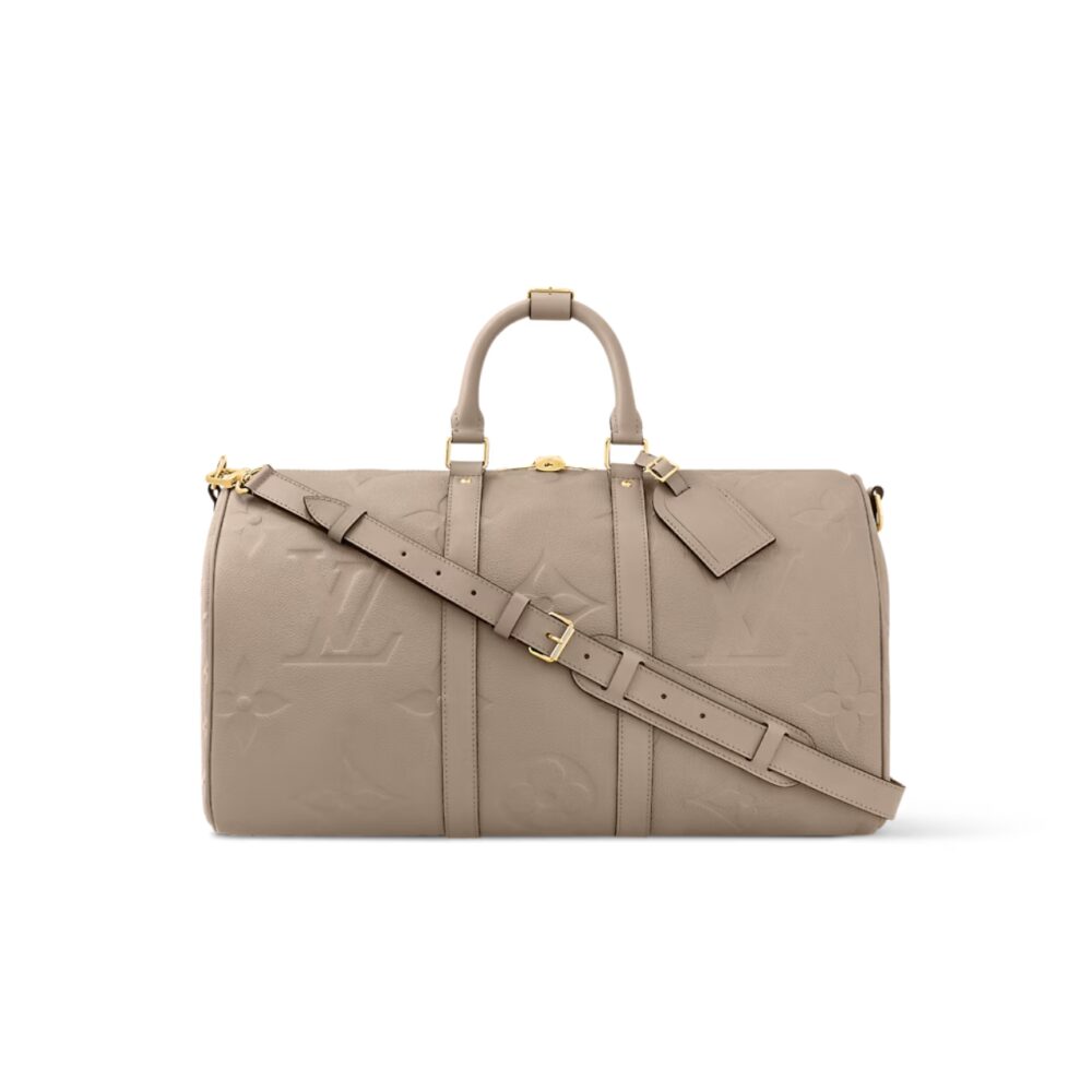 LOUIS VUITTON KEEPALL BEIGE 50CM M46114